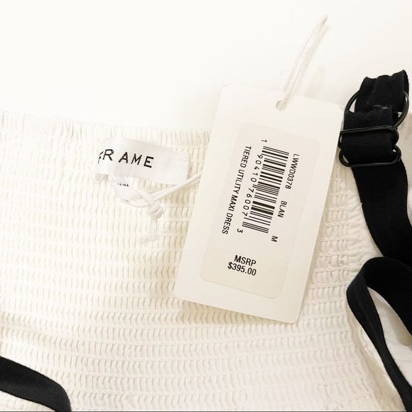 Frame Tiered Utility Dress sz M - Picture 10 of 15